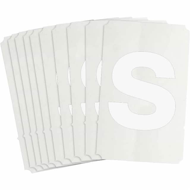 8335-S B933 8335-S WHT 6" HELV QA 10-PK