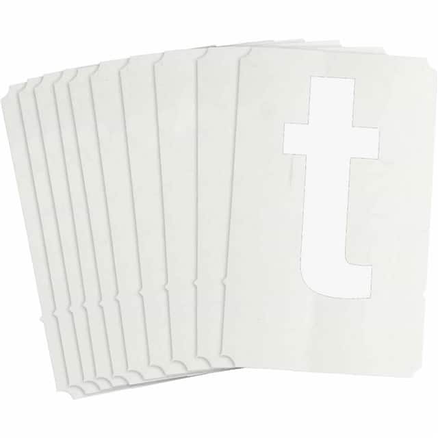 8335-T B933 8335-T WHT 6" HELV QA 10-PK