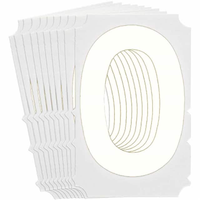 5130-O B933 5130-O WHT 3" GOTH QA 10-PK