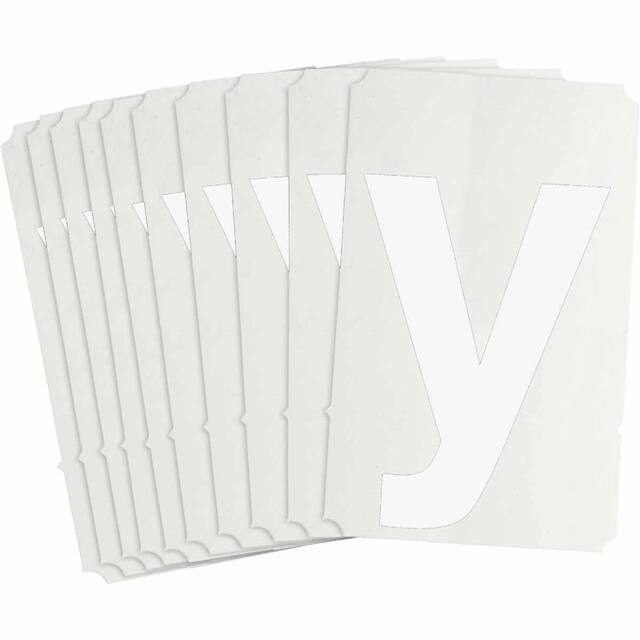 8335-Y B933 8335-Y WHT 6" HELV QA 10-PK