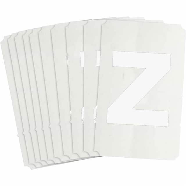 8335-Z B933 8335-Z WHT 6" HELV QA 10-PK