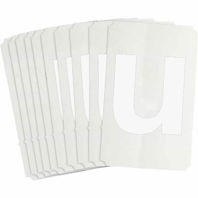 8335-U B933 8335-U WHT 6" HELV QA 10-PK