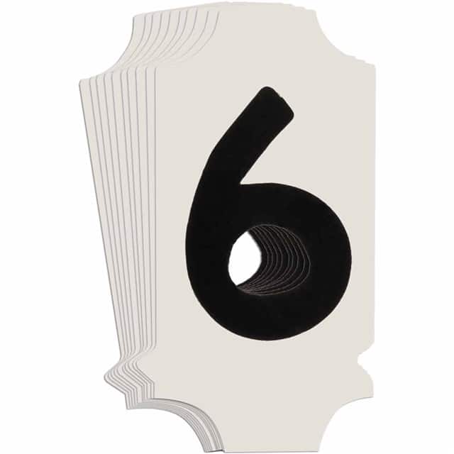 5010-6 B933 5010-6 BLK 1" GOTH QA 10-PK