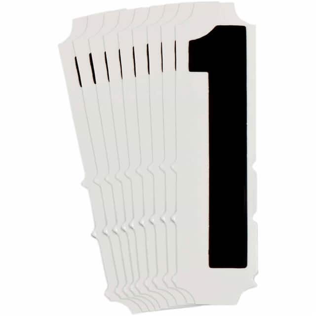 5010-1 B933 5010-1 BLK 1" GOTH QA 10-PK