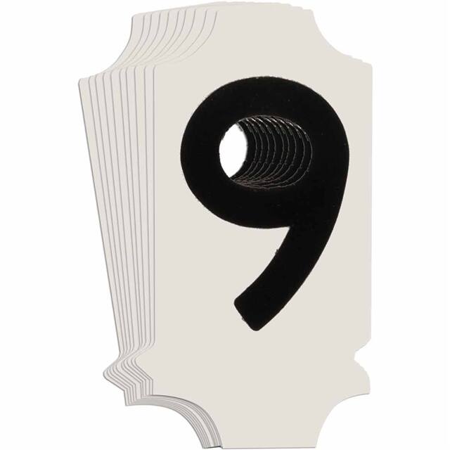 5010-9 B933 5010-9 BLK 1" GOTH QA 10-PK