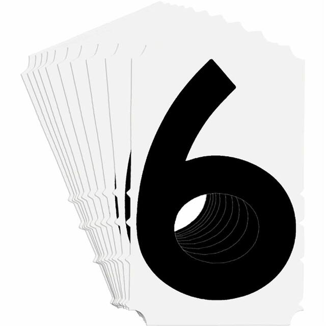 5140-6 B933 5140-6 BLK 4" GOTH QA 10-PK