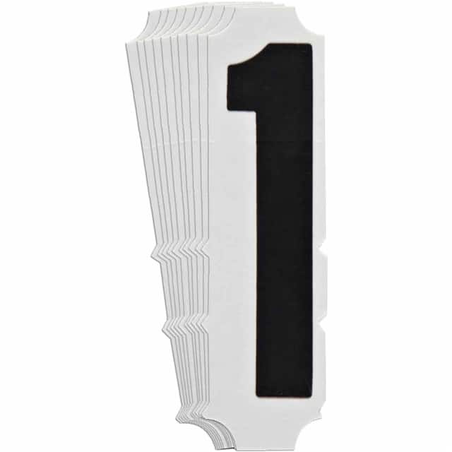 5140-1 B933 5140-1 BLK 4" GOTH QA 10-PK