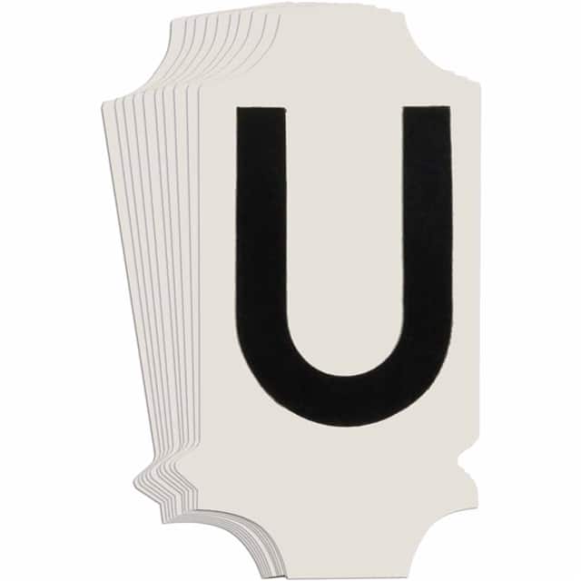 5010-U B933 5010-U BLK 1" GOTH QA 10-PK