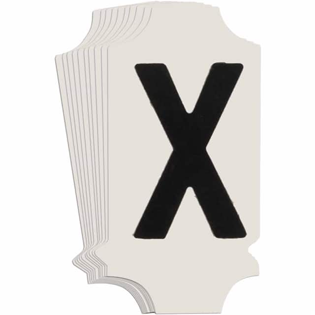 5010-X B933 5010-X BLK 1" GOTH QA 10-PK