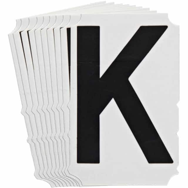 5140-K B933 5140-K BLK 4" GOTH QA 10-PK