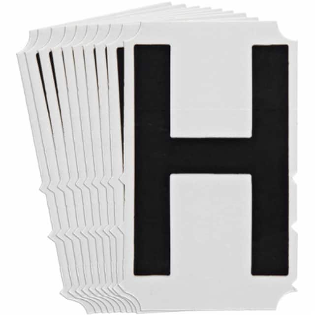5140-H B933 5140-H BLK 4" GOTH QA 10-PK