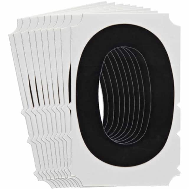 5140-O B933 5140-O BLK 4" GOTH QA 10-PK