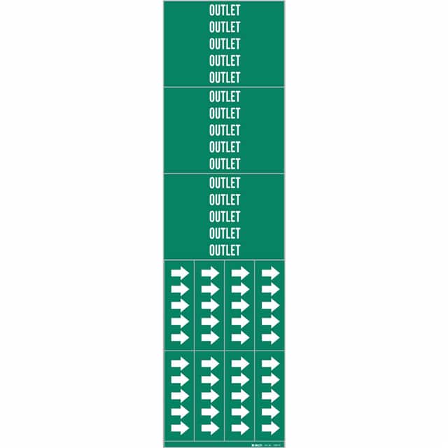 7205-3C B946 7205-3C WHT/GRN STY-3C