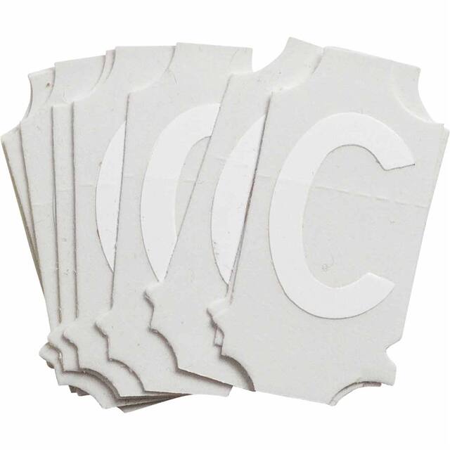 5040-C B933 5040-C WHT 1" GOTH QA 10-PK