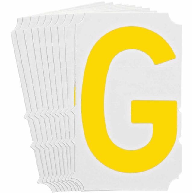 5150-G B933 5150-G YEL 4" GOTH QA 10-PK