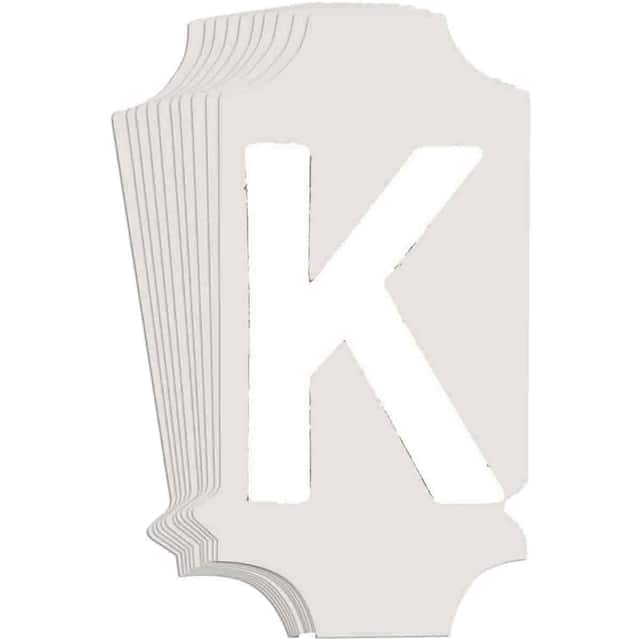 5040-K B933 5040-K WHT 1" GOTH QA 10-PK