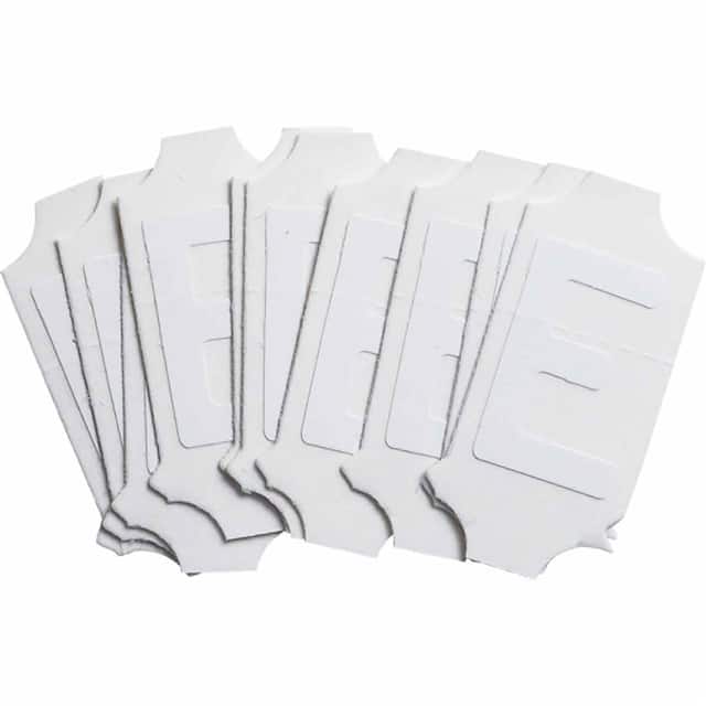 5040-E B933 5040-E WHT 1" GOTH QA 10-PK