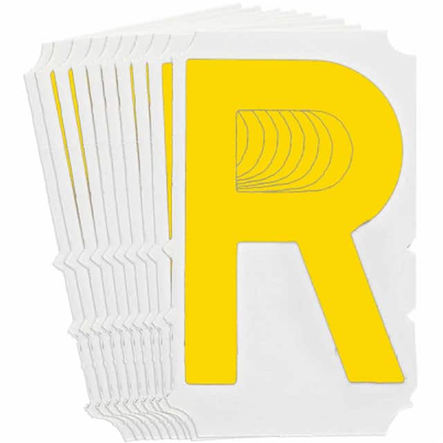 5150-R B933 5150-R YEL 4" GOTH QA 10-PK