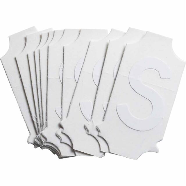 5040-S B933 5040-S WHT 1" GOTH QA 10-PK