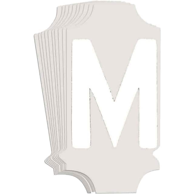 5040-M B933 5040-M WHT 1" GOTH QA 10-PK