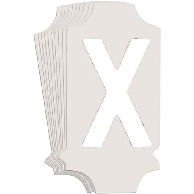 5040-X B933 5040-X WHT 1" GOTH QA 10-PK