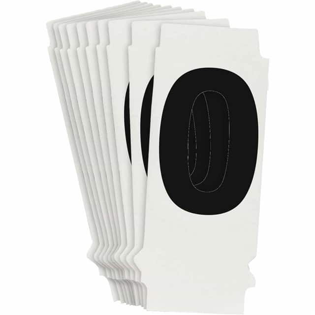 8200-0 B933 8200-0 BLK 1" HELV QA 10-PK