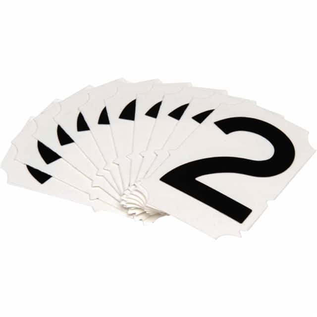 5050-2 B933 5050-2 BLK 2" GOTH QA 10-PK
