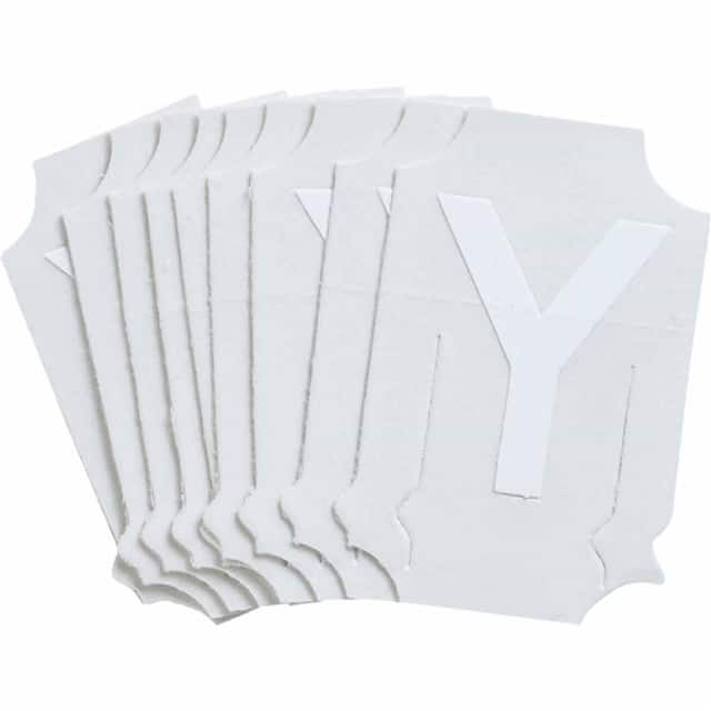 5040-Y B933 5040-Y WHT 1" GOTH QA 10-PK