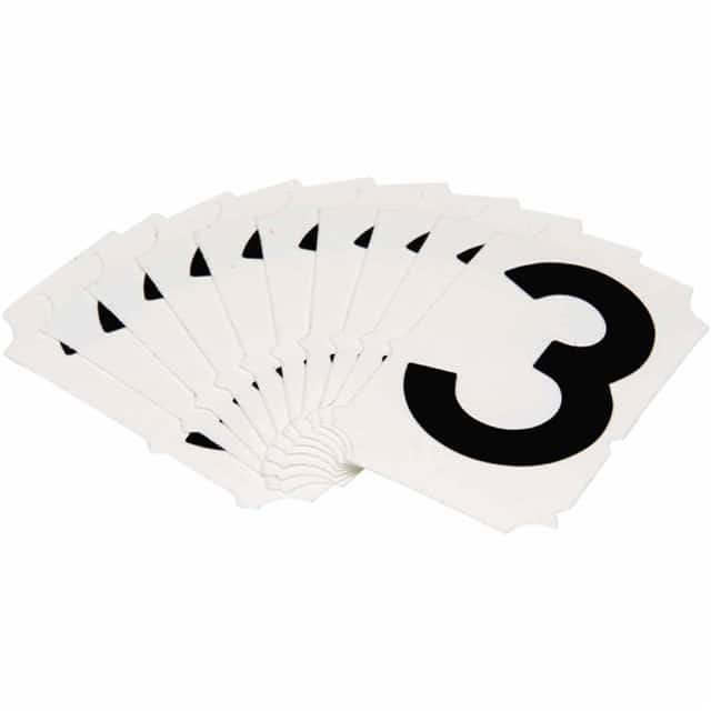 5050-3 B933 5050-3 BLK 2" GOTH QA 10-PK