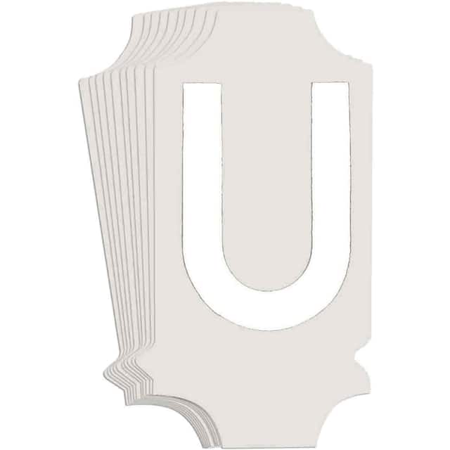 5040-U B933 5040-U WHT 1" GOTH QA 10-PK