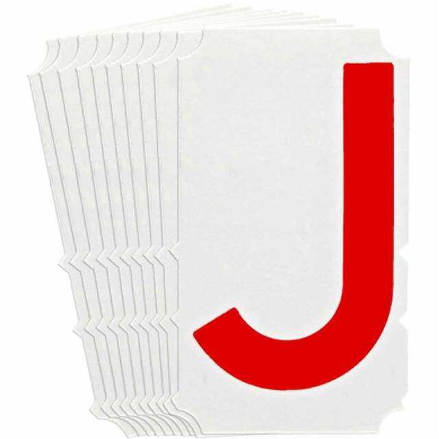 5160-J B933 5160-J RED 4" GOTH QA 10-PK