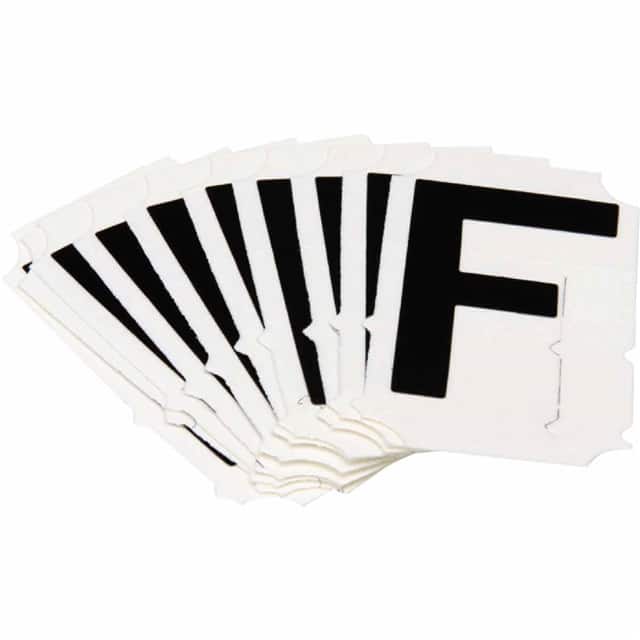5050-F B933 5050-F BLK 2" GOTH QA 10-PK