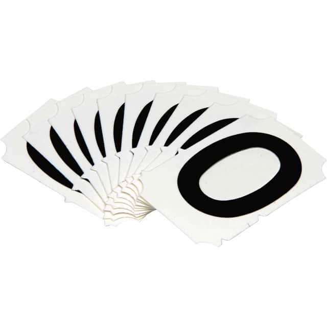 5050-0 B933 5050-0 BLK 2" GOTH QA 10-PK