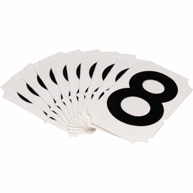 5050-8 B933 5050-8 BLK 2" GOTH QA 10-PK