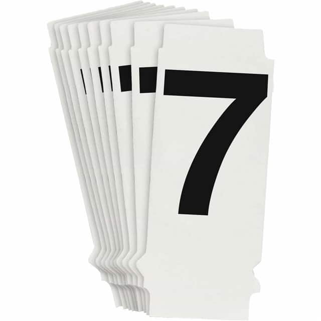 8200-7 B933 8200-7 BLK 1" HELV QA 10-PK