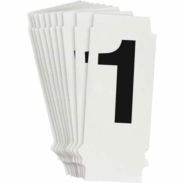 8200-1 B933 8200-1 BLK 1" HELV QA 10-PK