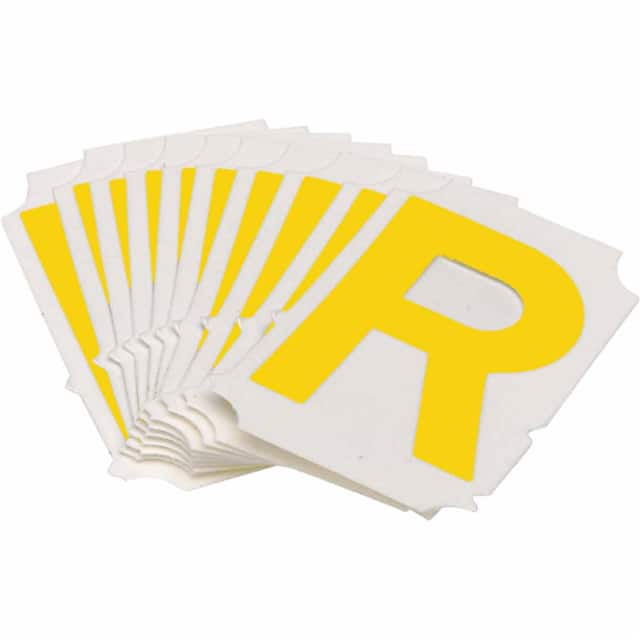 5060-R B933 5060-R YEL 2" GOTH QA 10-PK