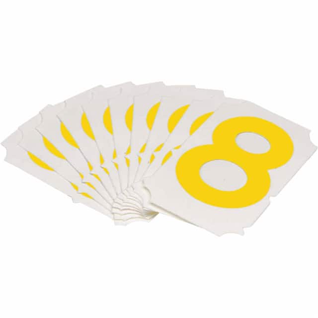 5060-8 B933 5060-8 YEL 2" GOTH QA 10-PK