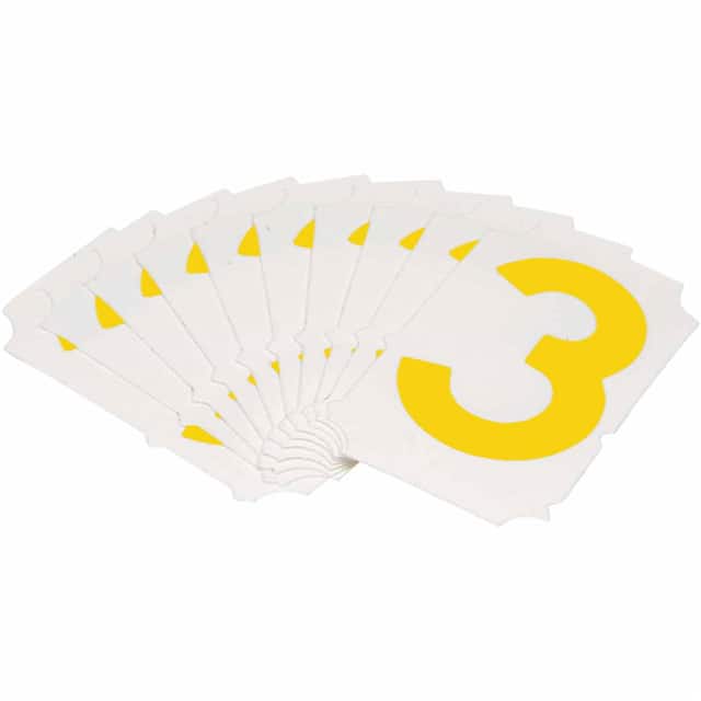 5060-3 B933 5060-3 YEL 2" GOTH QA 10-PK