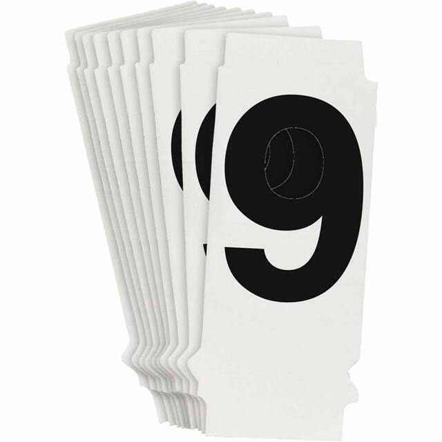 8200-9 B933 8200-9 BLK 1" HELV QA 10-PK