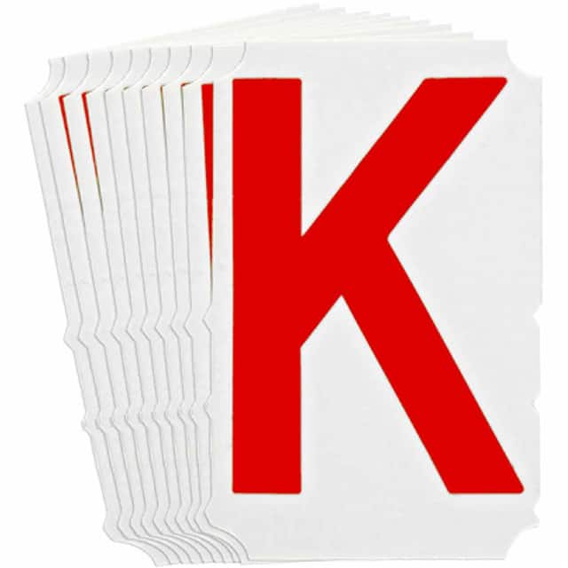 5160-K B933 5160-K RED 4" GOTH QA 10-PK