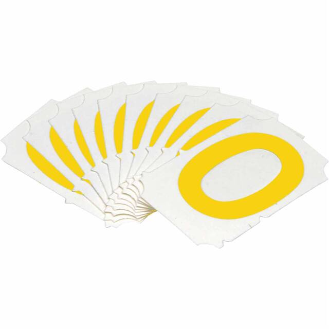 5060-0 B933 5060-0 YEL 2" GOTH QA 10-PK
