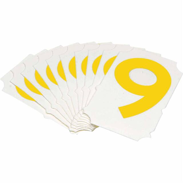 5060-9 B933 5060-9 YEL 2" GOTH QA 10-PK