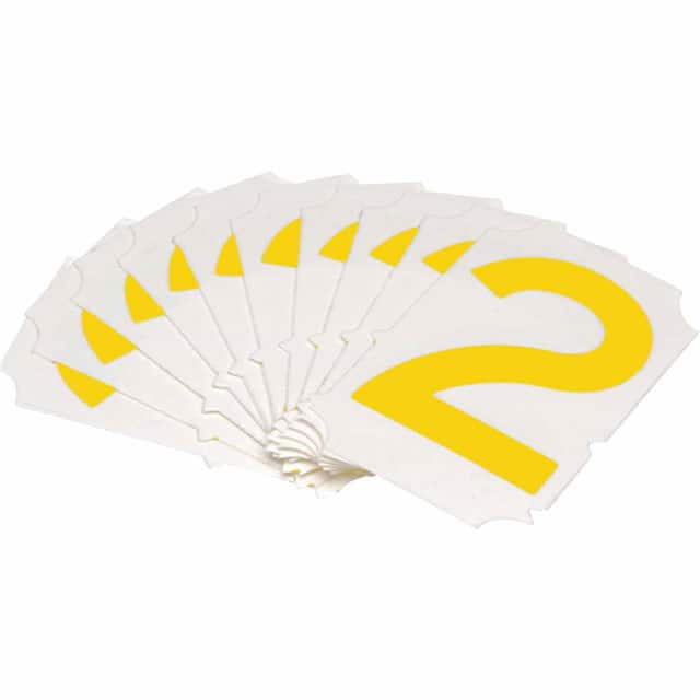 5060-2 B933 5060-2 YEL 2" GOTH QA 10-PK