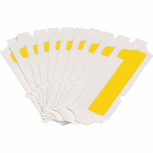 5060-1 B933 5060-1 YEL 2" GOTH QA 10-PK