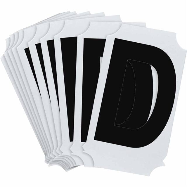 8210-D B933 8210-D BLK 2" HELV QA 10-PK
