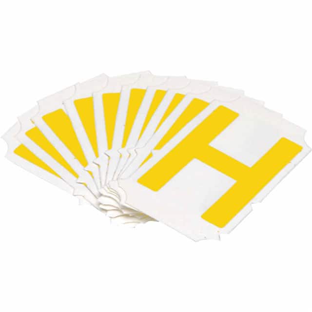5060-H B933 5060-H YEL 2" GOTH QA 10-PK