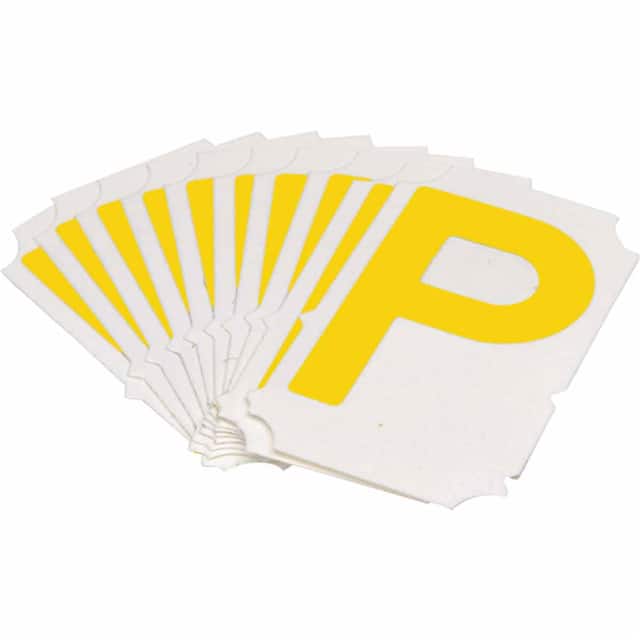 5060-P B933 5060-P YEL 2" GOTH QA 10-PK