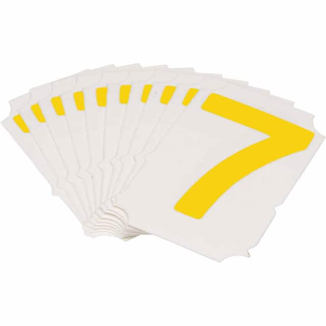 5060-7 B933 5060-7 YEL 2" GOTH QA 10-PK