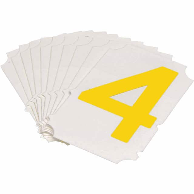 5060-4 B933 5060-4 YEL 2" GOTH QA 10-PK